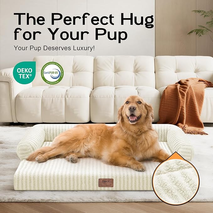 Large Dog Bed Waterproof Orthopedic Foam Dog Beds - Image 7