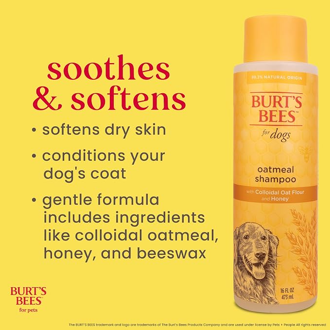 Burt's Bees for Pets Oatmeal Dog Shampoo - Image 3