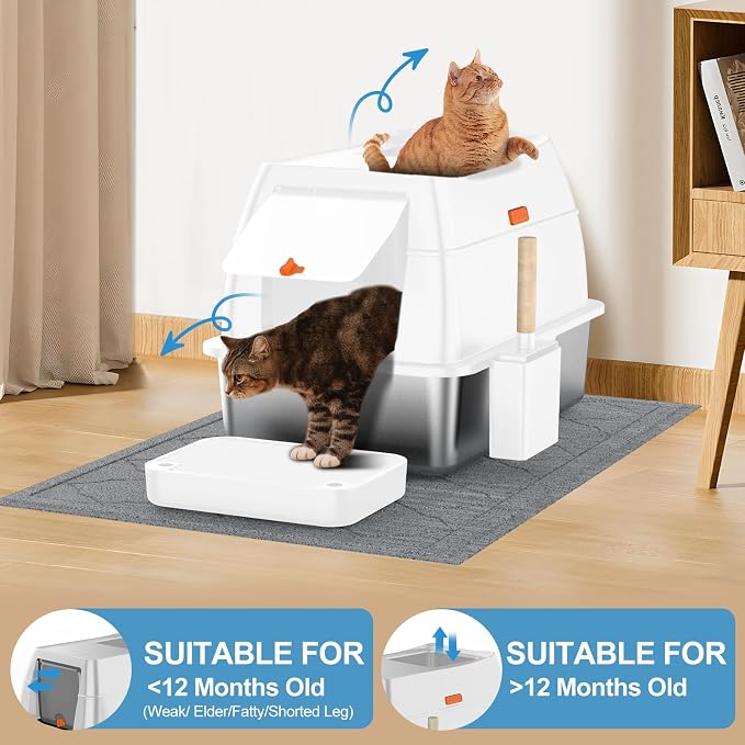 Stainless Steel Litter Box - Image 6
