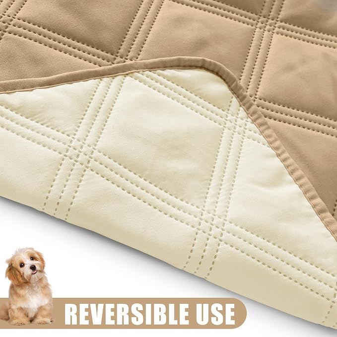 Smiry Waterproof Dog Bed Cover Blanket 30x53, Soft Reversible Pet Blanket - Image 3