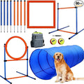 Dog Agility Training Equipment, 60-piece Dog Obstacle Course Training Starter by JMMPOO