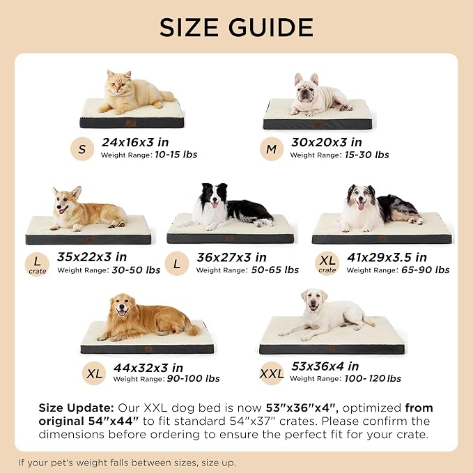 Bedsure Large Dog Bed for Crate - Image 6