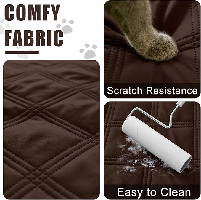 Smiry Waterproof Dog Bed Cover Blanket 40x70, Soft Reversible Pet Blanket - Image 4