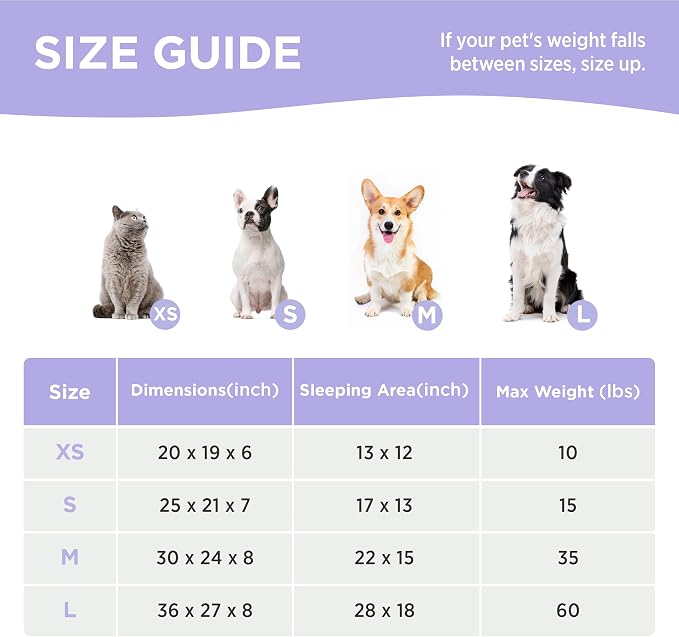 LE SURE Cute Dog Bed for Large Dogs - Image 5