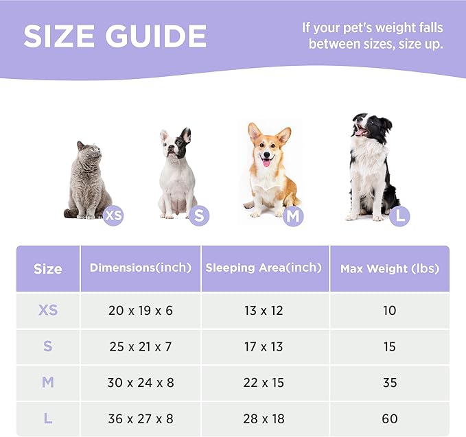 LE SURE Cute Dog Bed for Small Dogs - Image 6