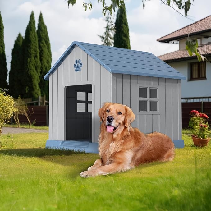 DRATO Dog House Indoor Outdoor Durable Large Dog Shelter - Image 2