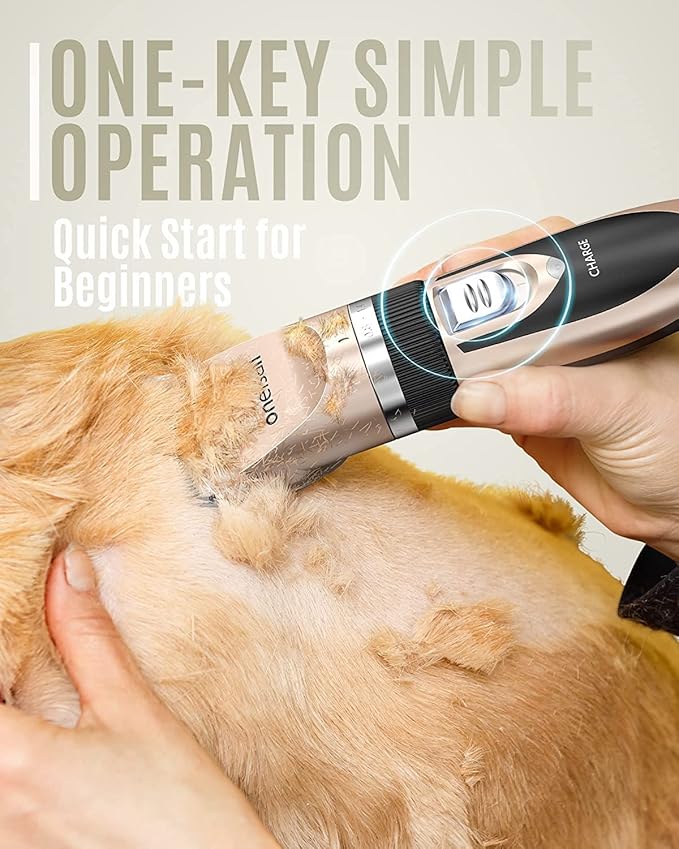 oneisall Dog Clippers Low Noise, Dog Grooming Kit - Image 4