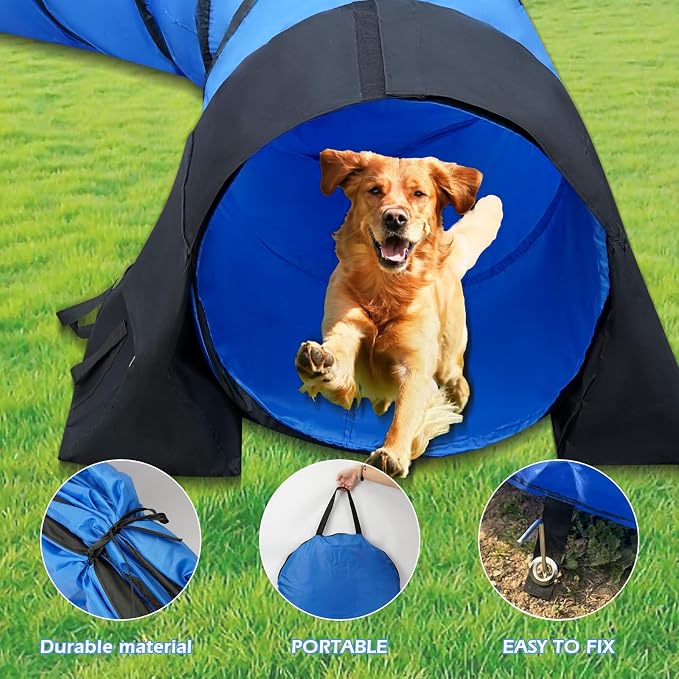 10 Foot Dog Agility Tunnel - Image 4