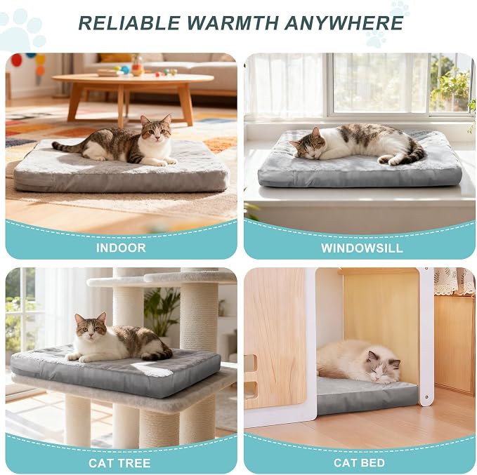 Explore Land Waterproof Dog Bed Cover Machine Washable Fluffy Dog Bed - Image 6