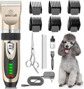 oneisall Dog Clippers Low Noise, 2-Speed Quiet Dog Grooming Kit Rechargeable by oneisall