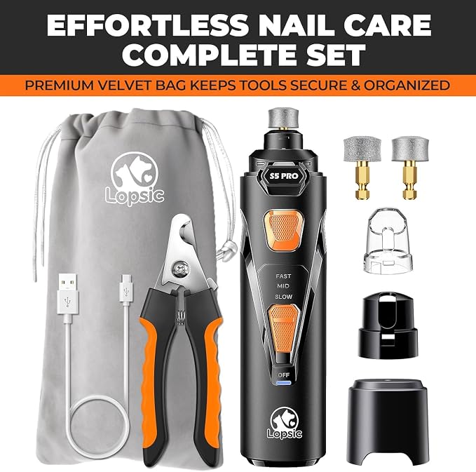 Whisper Quiet Dog Nail Grinder - Image 9