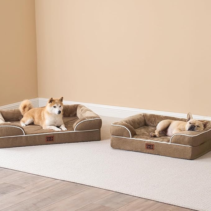 EHEYCIGA Orthopedic Dog Beds for Extra Large Dogs, Waterproof Memory Foam XXL - Image 8