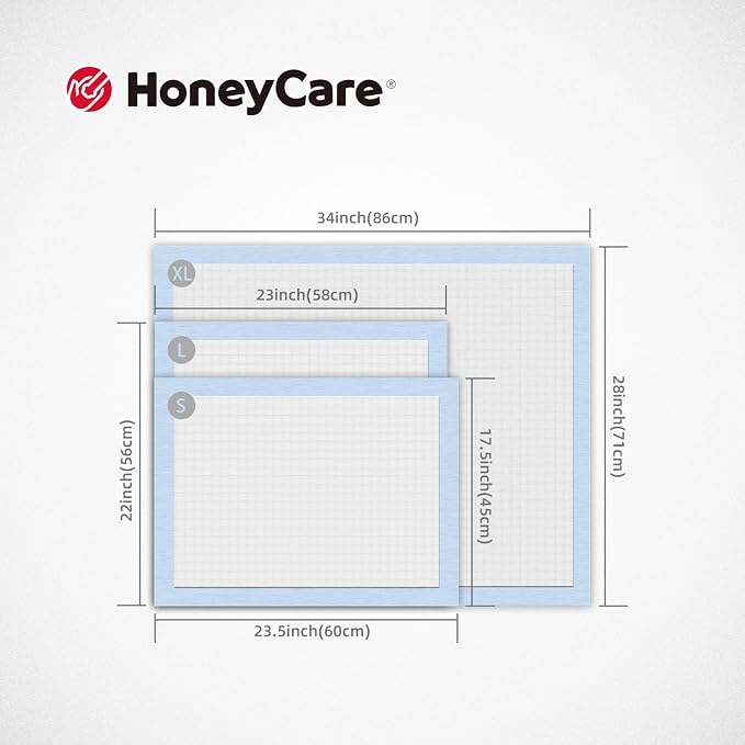Honey Care All-Absorb 28"x44" Gigantic Dog and Puppy Training Pads, XXXL Dog - Image 3