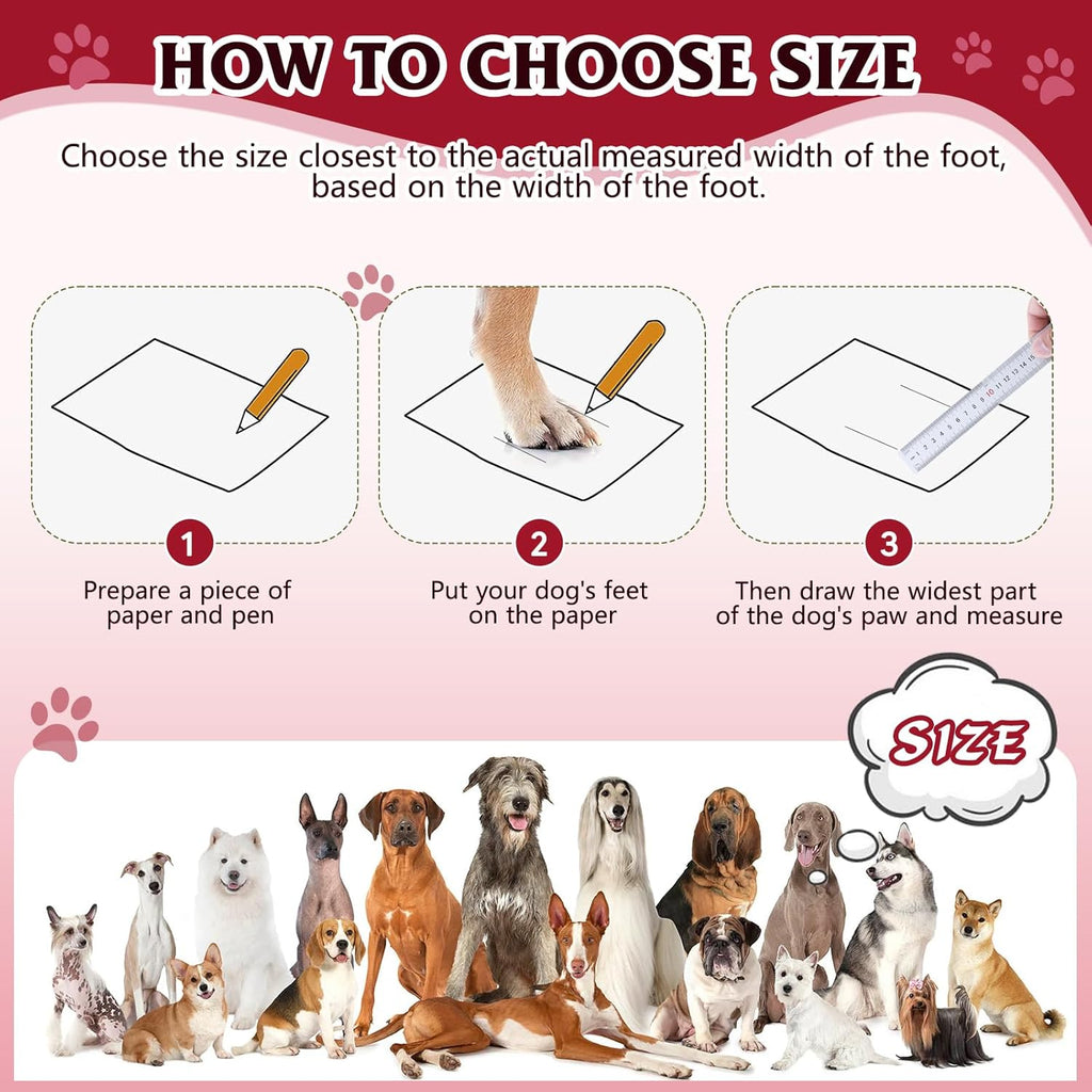 Dog Shoes for Large Medium Small Dog, Mesh Breathable Dog Shoes for Hot Pavement, Anti-Slip Dogs Boots Paw Protectors with Reflective for Outdoor Walking Indoor Hardfloors (Size 3)