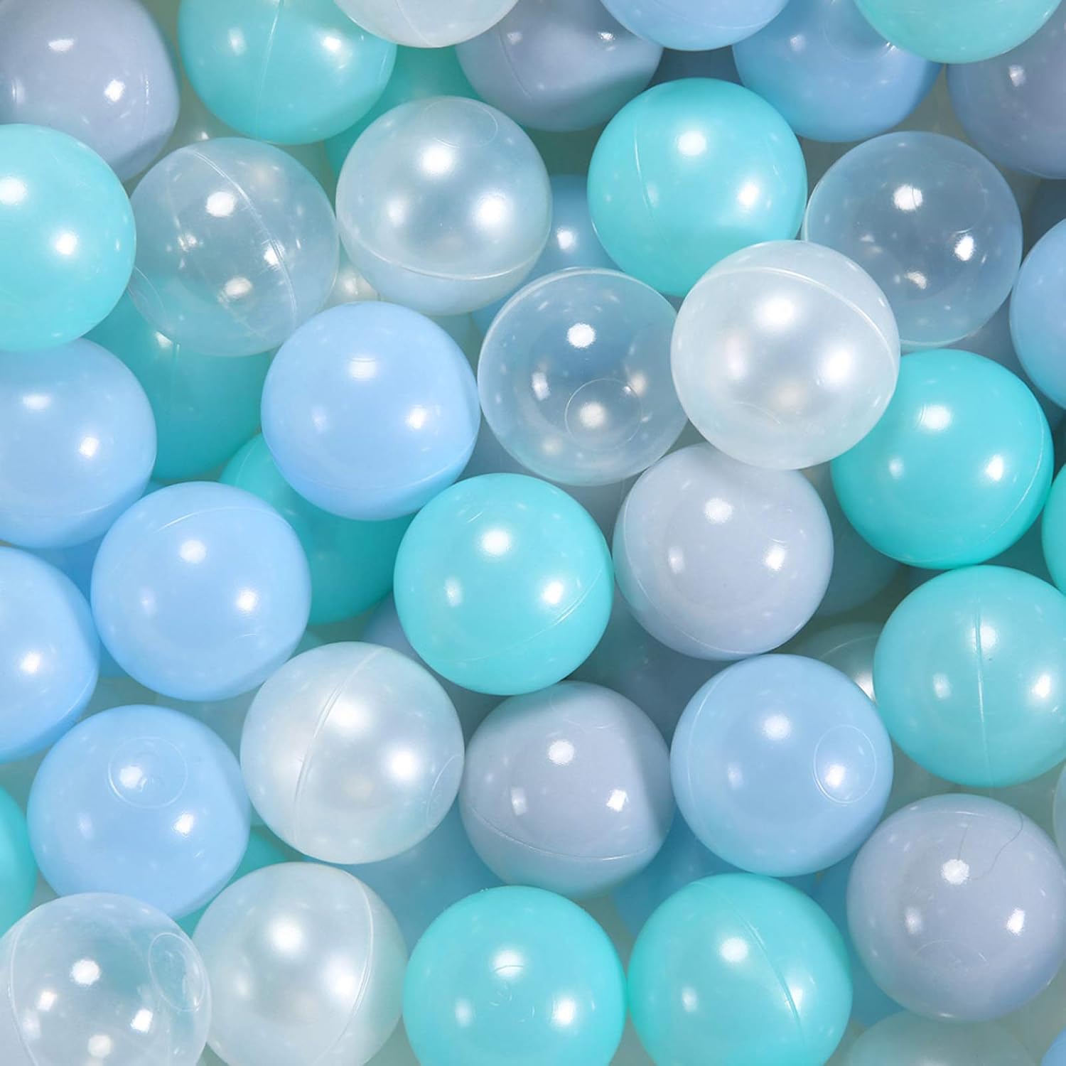 GOGOSO Playpen Balls for GirlsToddlers for Playhouse, Baby Pool, Play Ball Fun Centers, for Babies, Kids, Toddlers 1-3, Phthalate Free BPA Free