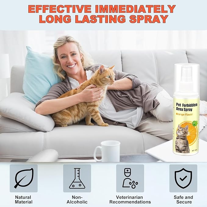 Cat Deterrent Spray 100% Natural Cat Spray Deterrent - Image 6
