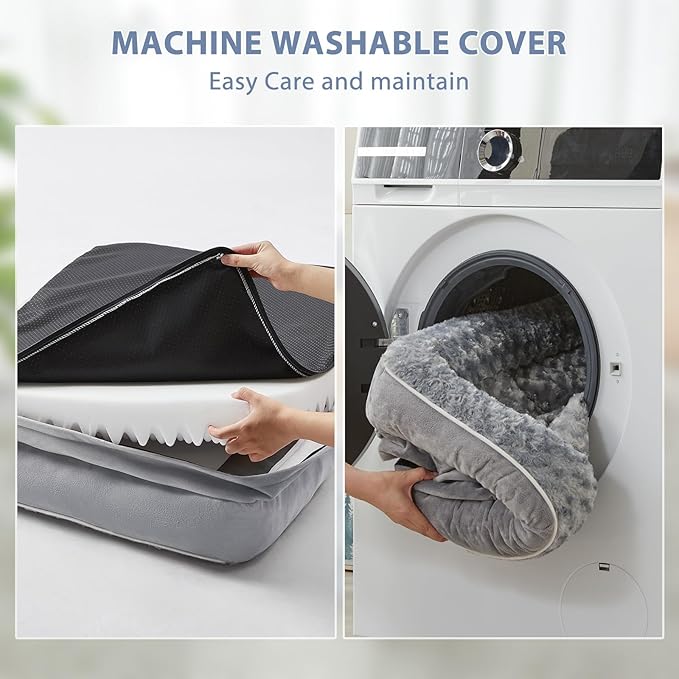 BFPETHOME Orthopedic Dog Beds for Large Dogs-Waterproof Sofa Pet Bed - Image 6