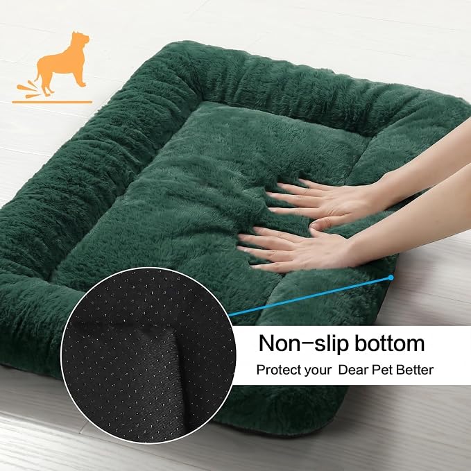 Dog Beds Crate Pad for Medium Dogs Fit Metal, Ultra Soft, Washable & Anti-Slip - Image 6