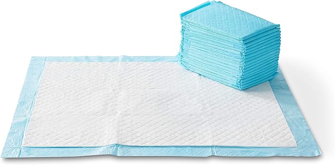 Amazon Basics X-Large Heavy Duty Absorbent Puppy Potty Pads, Leak-Proof by AmazonBasics