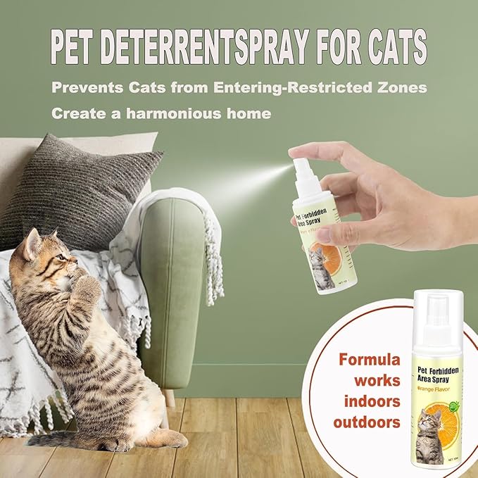 Cat Deterrent Spray 100% Natural Cat Spray Deterrent - Image 4