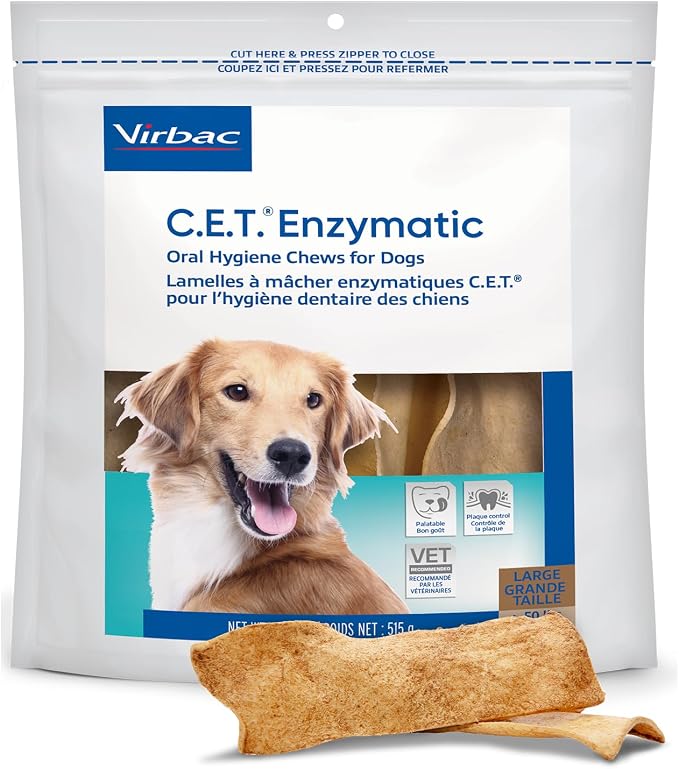 Virbac C.E.T.® Enzymatic Oral Hygiene Chews by Virbac