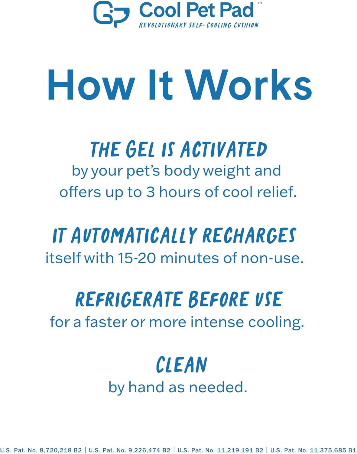 The Green Pet Shop Cool Pet Pad - Large, Disney’s Stitch - Self-Cooling, Pressure Activated Mat for Dogs & Cats from 46-80 lbs - Non-Toxic Gel, No Water Needed