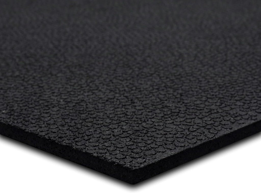 Mohawk Home Heavy Duty Rubber Stall Mat - Gym Floor- Under Dog Crate - All Purpose Utility 2'x3' - 1/2" Thick(Pack of 3)