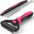 Docrok Pet Grooming Brush & Comb Combo, Cat & Dog Brush by DOCROK
