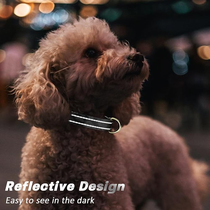 Reflective Dog Collar for Medium Dogs, Cute Camouflage Adjustable Heavy-Duty - Image 3