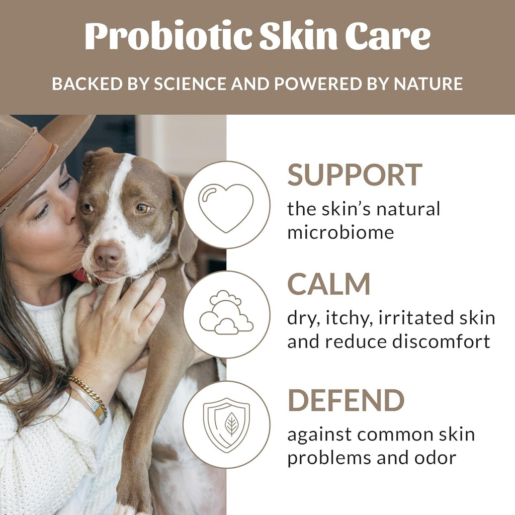 Skout's Honor Probiotic Pet Shampoo & Conditioner with Avocado Oil & Omega-3s, 97% Natural, Paraben & Sulfate-Free, Cruelty-Free, 16oz, Dog of The Woods, 2-Pack