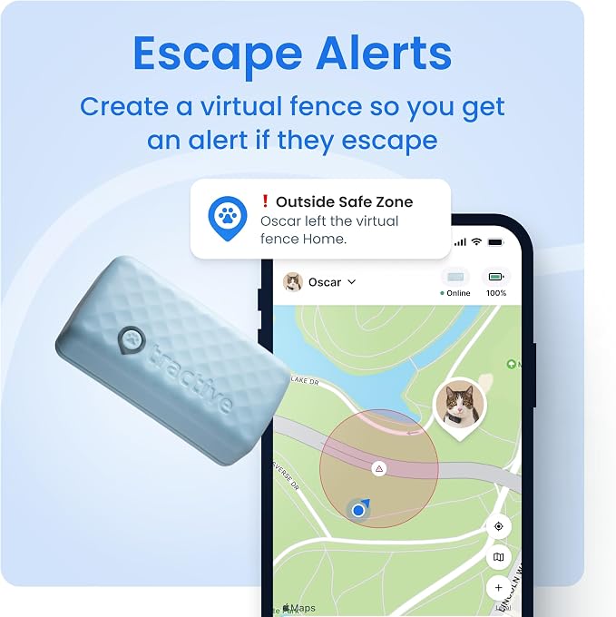 Tractive Smart Cat GPS Tracker | Real-Time Location & Wellness Monitoring - Image 3