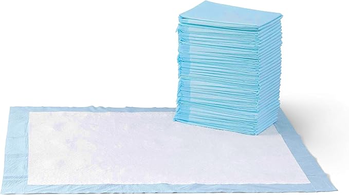 Amazon Basics Leak-Proof Dog and Puppy Potty Training Pee Pads by AmazonBasics