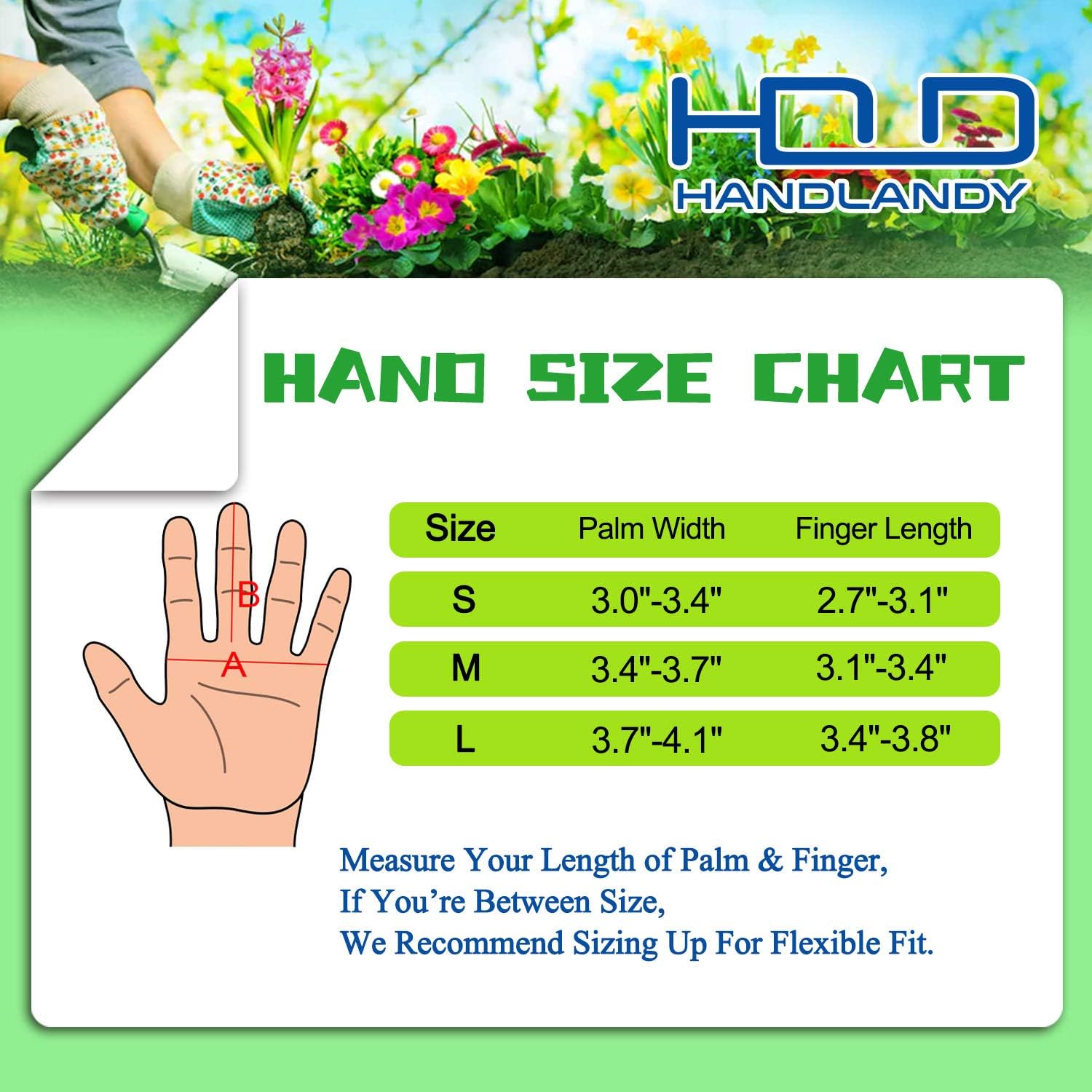 HANDLANDY Rose Pruning Gardening Gloves for Men & Women, Thornproof Long Gauntlet Gloves, Pigskin Leather - Breathable & Durability (Small)