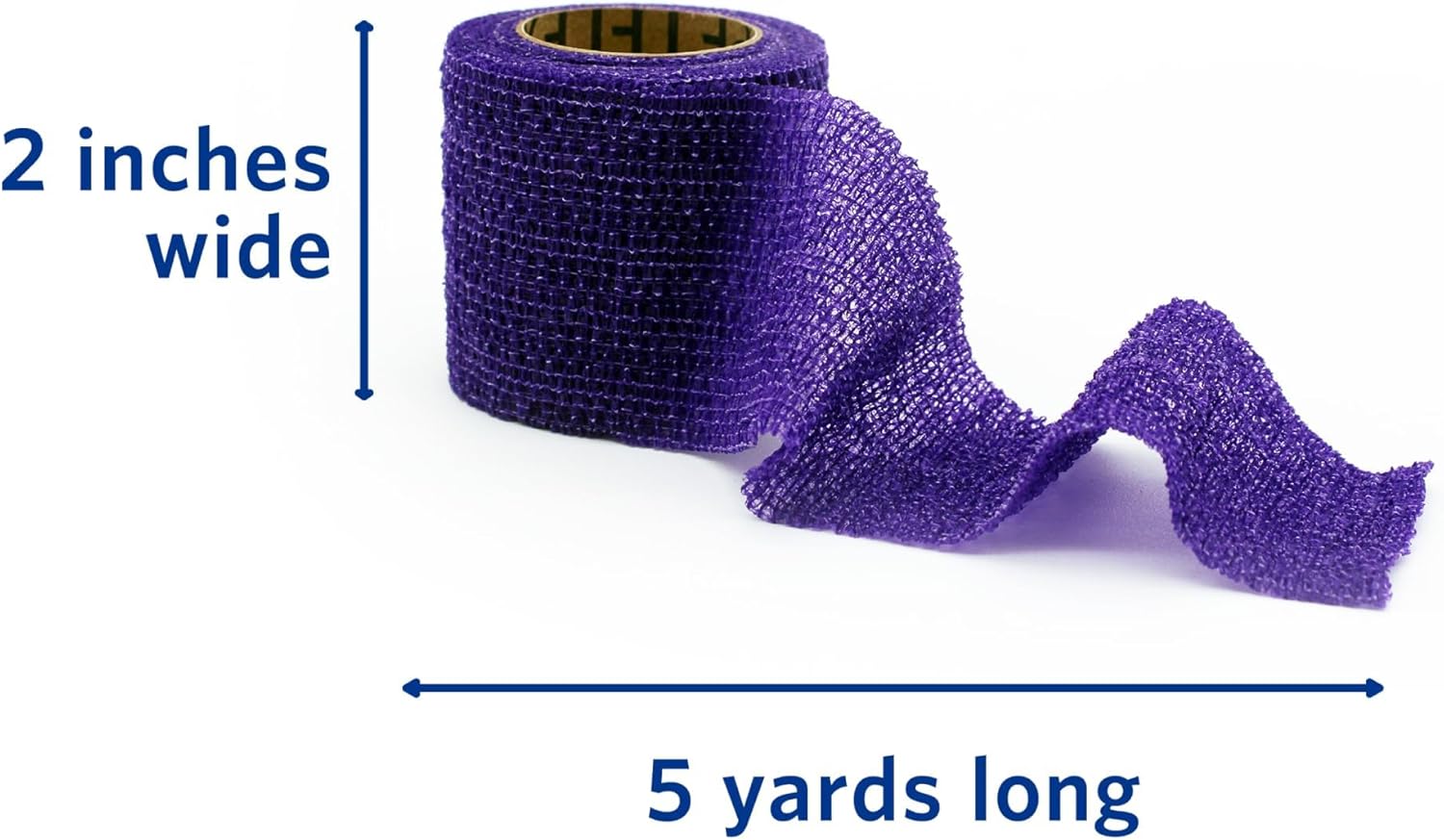 PetFlex Color Pack – Flexible Self-Adhering Elastic Bandage for Wound Care – First Aid Wrap for Small Animals Like Dogs, Cats, and Other Pets - 2 inch, 6 Rolls