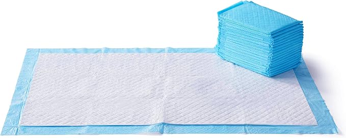 Amazon Basics Heavy Duty Dog and Puppy Pee Pads, Leak-Proof 5-Layer Super by AmazonBasics