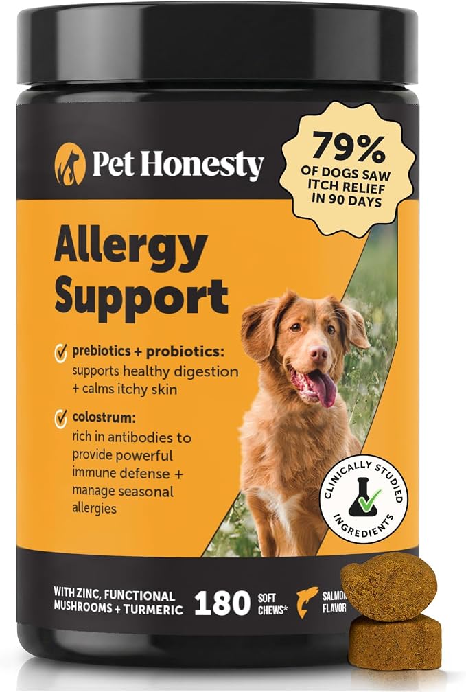 Dog Allergy Relief Immunity Chews by PetHonesty
