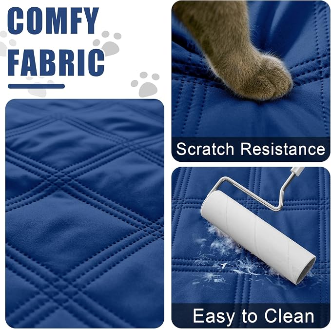 Smiry Waterproof Dog Bed Cover Blanket 40x80, Soft Reversible Pet Blanket - Image 4