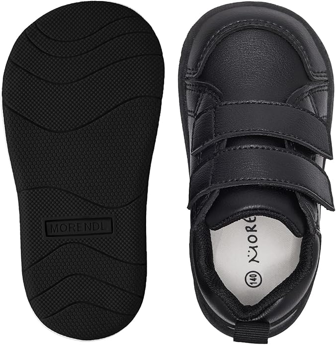 MORENDL Wide Toe Box Shoes Toddler Barefoot Shoes Baby Walking Shoe Boy Girl Non-Slip Zero Drop Minimalist Sneakers Comfort Tennis Outdoor Activities