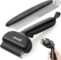 Pecute Self-Cleaning Undercoat Rake by pecute