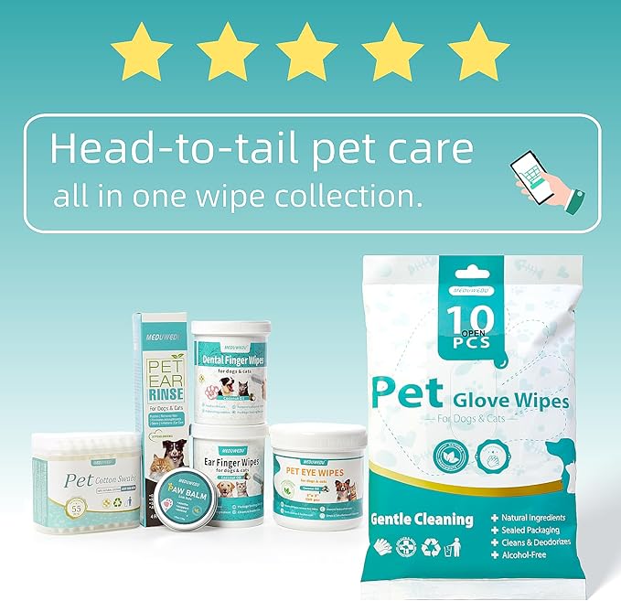 Dog Ear Cleaner, Dog Ear Care Liquid, Dog and Cat Ear Cleaner to Eliminates Ear - Image 7