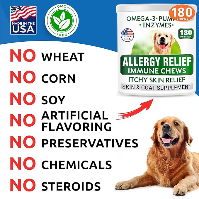 BARK&SPARK Dog Allergy Relief Soft Chews - Image 6
