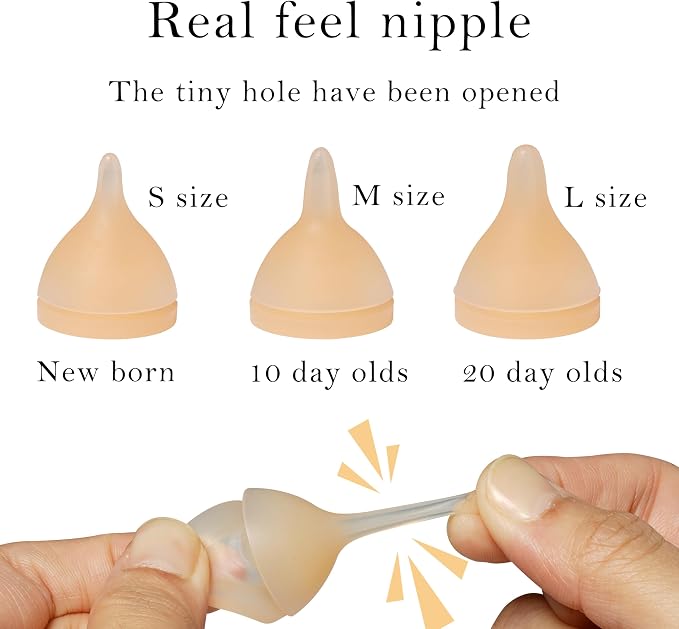 Doggiema Silicone Feeding Nipple and Syringes - Image 2