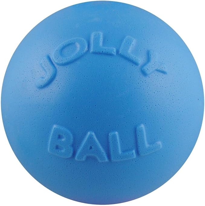 Jolly Pets Bounce-n-Play Dog Toy Ball, 6 Inches, All Breed Sizes by JollyPets
