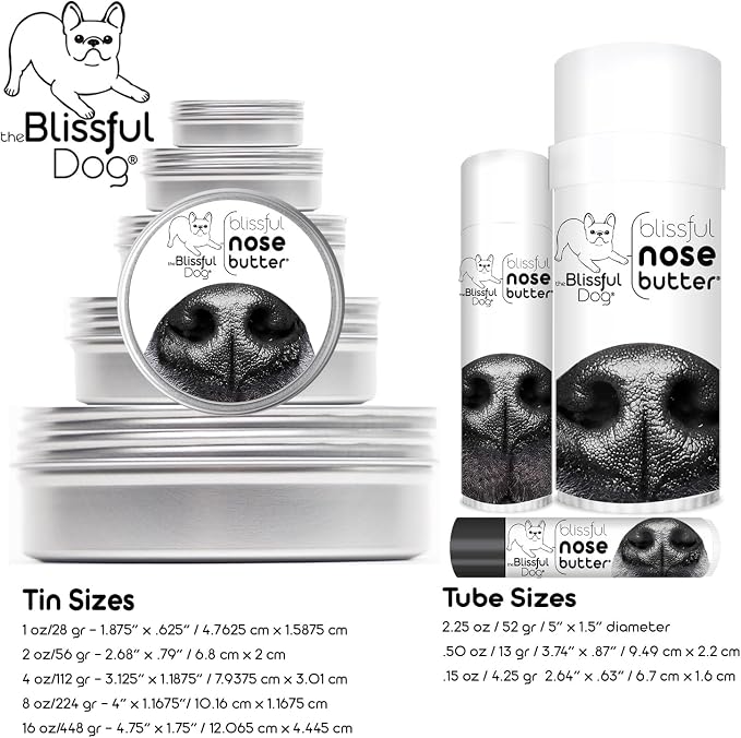 The Blissful Dog Italian Greyhound Unscented Nose Butter - Image 5