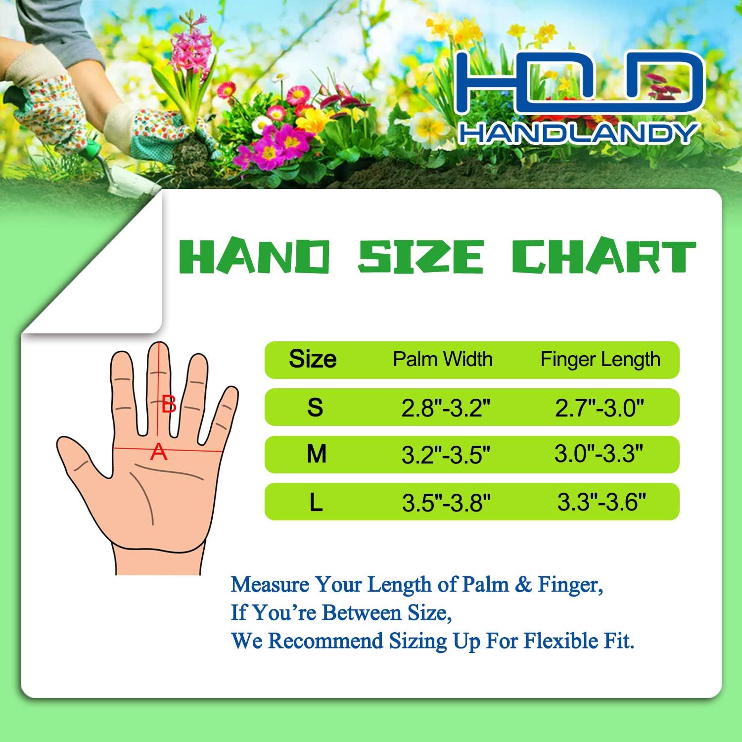 HANDLANDY Long Gardening Gloves for Men & Women, Thorn Proof Rose Pruning Gloves Leather Gauntlets Garden Glove Yard Work Glove (Large, Grey)