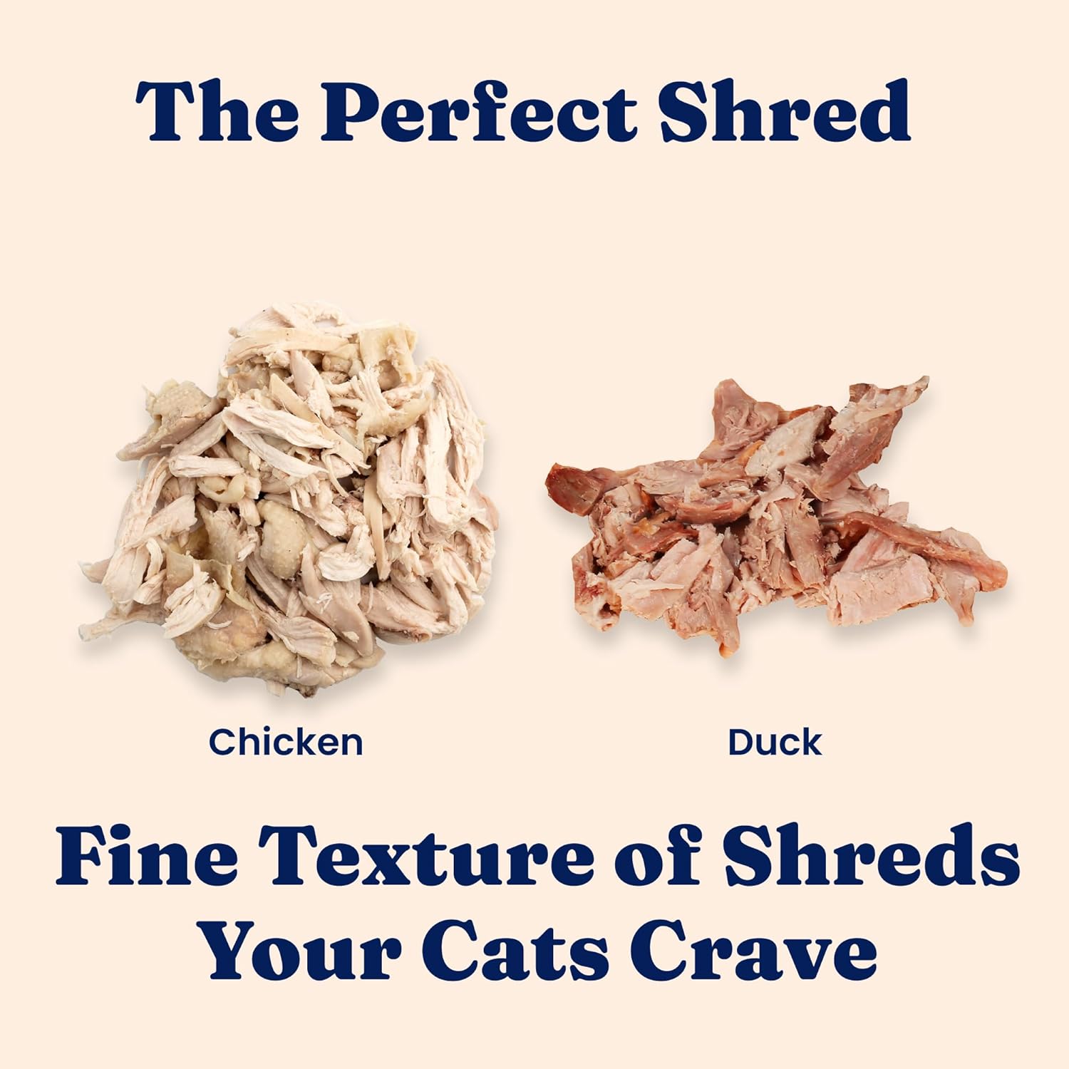 Solid Gold Wet Cat Food Shreds in Gravy - Healthy Canned Cat Food Made w/Real Chicken & Duck Shreds, Vitamins & Minerals - Grain Free & Gluten Free Canned Meals for Cats & Kittens - 24ct/3oz Can