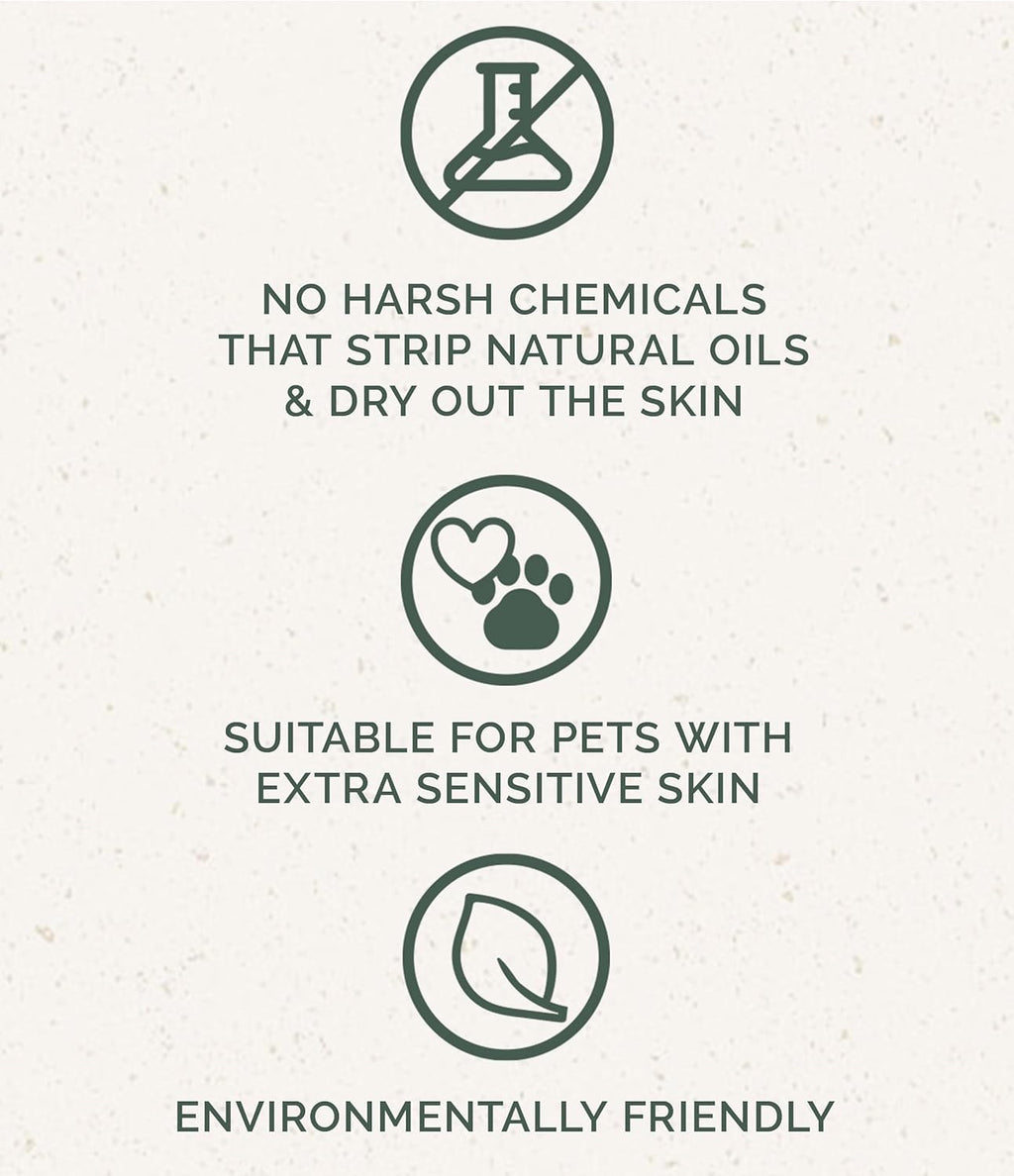 Chagrin Valley Soap & Salve Certified Organic Dog Shampoo and Conditioner – Dog Shampoo Itchy Skin Relief and Puppy Essentials - Natural Handmade Coconut Milk, 3.8 oz Bar