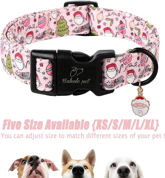 Christmas Dog Collar for Medium Dogs - Image 6