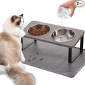 Upgraded Elevated Cat Bowls by Summark