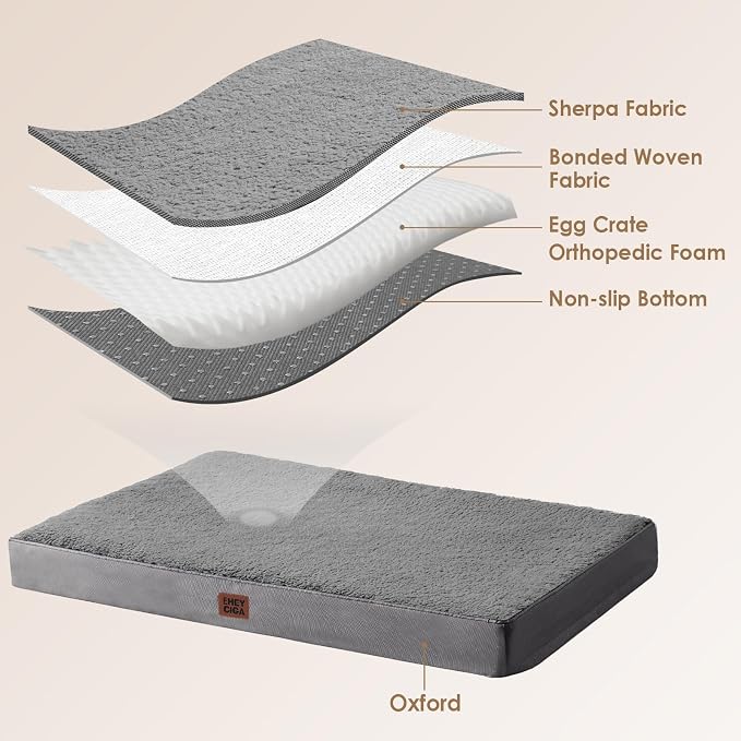 EHEYCIGA Orthopedic Foam Dog Bed - Image 4
